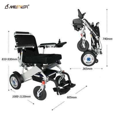 China 125KG Load Multifunction Lightweight Electric Wheelchair For Handicapped for sale