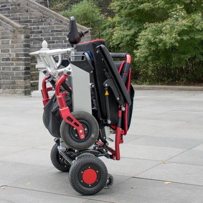 China Brush Motor Light Electric Wheelchair Foldable For Disabled Or Elderly for sale