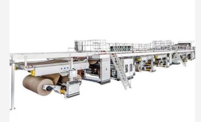 Chine Machine ondulée de gifle simple usine ondulée automatique de boîte de 3 plis à vendre