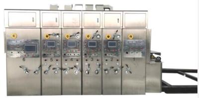 China 200pcs pro winzigen Drehstanze Rotationsdruck-Maschine Flexo PLC zu verkaufen