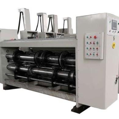 China 5 Ply 18kw Rotary Die Cutting Machine For Corrugated Box Printing Machine 14T for sale