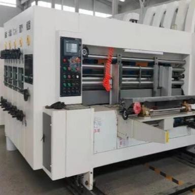 China impresora automática Slotter Die Cutter de 1600*2800m m Flexo que dobla pegando la máquina en venta