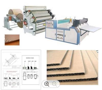 China Carton Plc Corrugated Box Manufacturing Automatic Plant Single Face 1600mm for sale