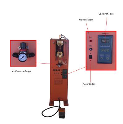 China DN25 Resistance 25KVA Rocker Arm Spot Welding Machine Foot Operated for sale