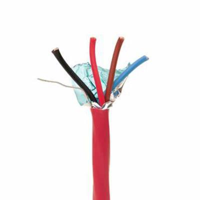 China Cable a prueba de humedad para las alarmas de humo, alambre rojo resistente del PE la alarma de incendio del álcali en venta