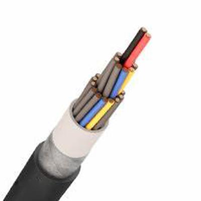 China Nontoxic Practical PVC Control Cable , Fireproof Hybrid Cable Power And Signal for sale