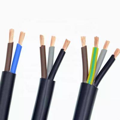 China PVC Insulated Rubber Sheathed Flexible Cable 2 Core Fire Retardant for sale