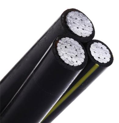 China Low Voltage Three Cores 3C+1C Aerial Insulated Cable for sale