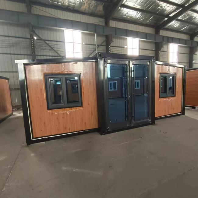 2023 New Design Easy and Fast Install Container Folding House Prefab House Luxury Prefab Home for Sale 3D Model Office Modern