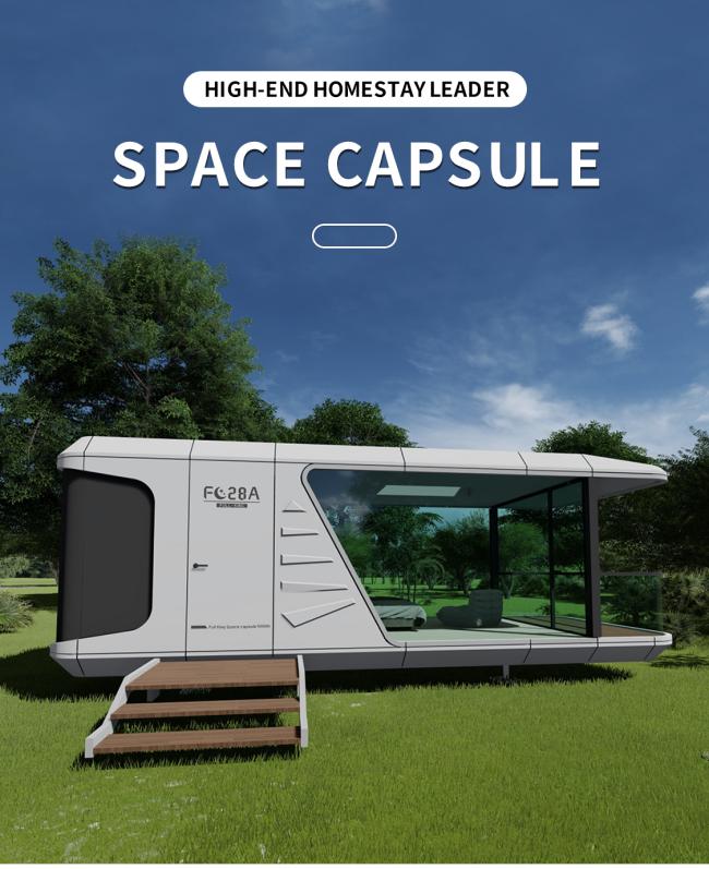 High-end sunroom and homestay -Space Capsule House