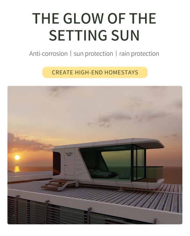 High-end sunroom and homestay -Space Capsule House