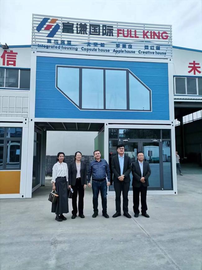 Fast Build Modular Folding Container House Portable Container Home 20 Ft 40ft Container Houses for Sale Office Building CN;SHN