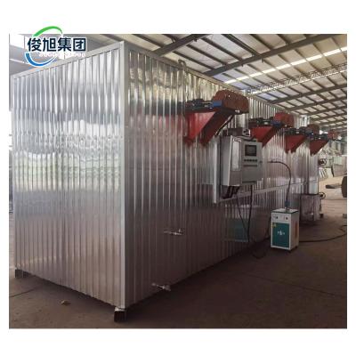 China Junxu Indústria Pesada Benefício Linqu Tratamento térmico Forno de carbonização de madeira uniforme à venda