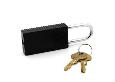 China ABS  Lock Out Tag Out Locks , Master Lock Lockout Locks Steel Shackle Black Color for sale