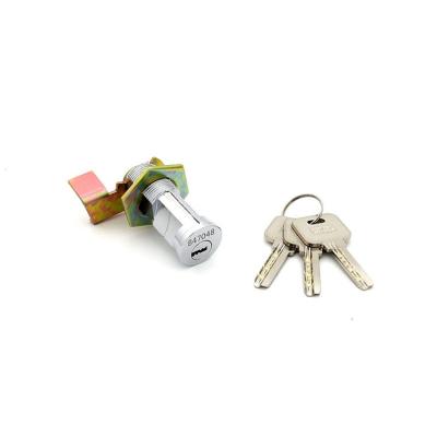 China Double Key Fire Box Lock , Disc Tubular Cylinder Lock 55 Millimeter for sale