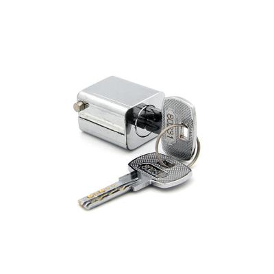 China 45 Degree Turn Desk Drawer Locks Silver Color Chrome Plated  Long Life Span for sale