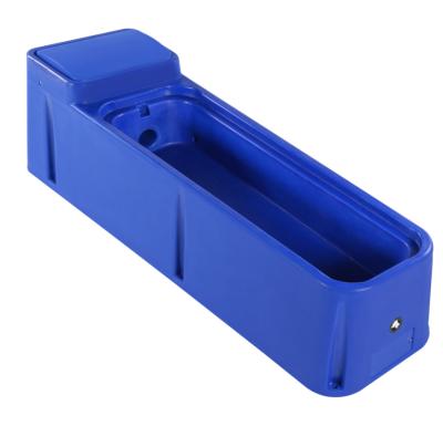 China Automatic plastic water trough with valve for cow horse pig  sheep livestock waterer for sale