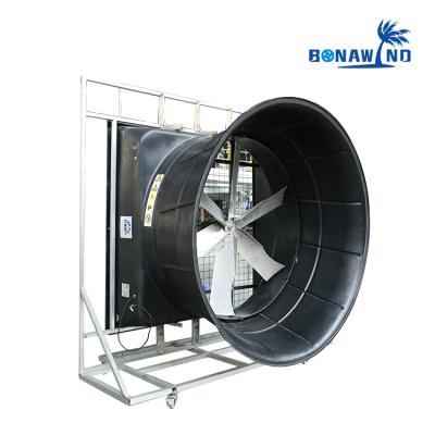 Chine IP55 ventilateur d'échappement industriel 72 pouces diamètre de lame de ventilateur boulons oculaires préinstallés pour les chaînes à vendre