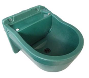 China Heavy Duty PE Automatic Livestock Water Bowl 9.3L For Ranch for sale