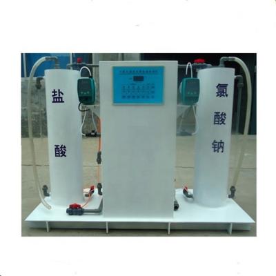 China Producción de generadores portátiles de dióxido de cloro electrolítico para desinfección de agua potable en venta