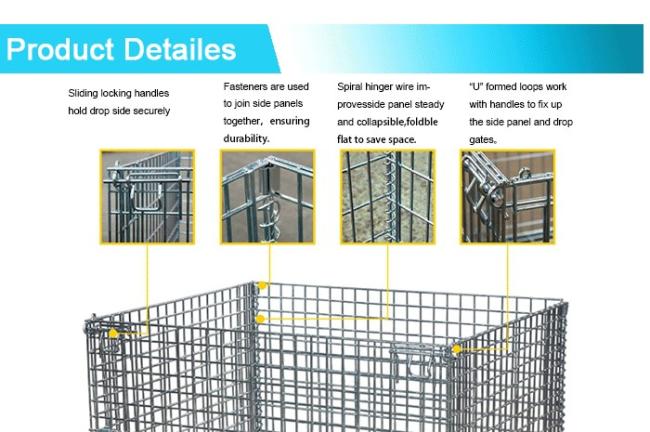logistic wire storage cage