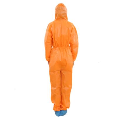 China Non Woven Disposable Protective Coveralls S - 3XL With Front Zipper Closure for sale