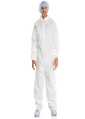 Китай ПЭ покрыло костюм Ковералл ПП устранимый Бреатабле для больницы/клиники/медицинского центра продается