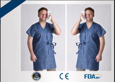China Non Woven Disposable Isolation Gown , Hygienic Disposable Protective Coveralls for sale