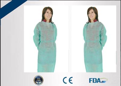 China Latex Free Disposable Isolation Gown Eco Friendly For Hospital Operation Room for sale
