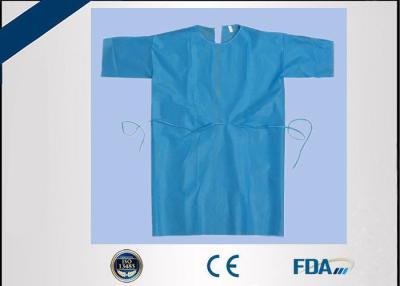 China Non Woven Disposable Isolation Gown Biodegradable For Clean Room / Research Lab for sale