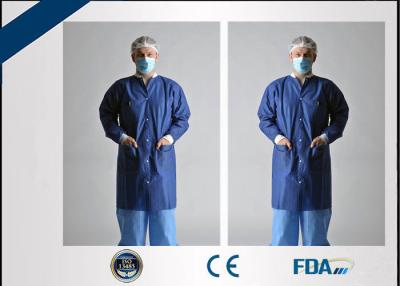 China Professional Disposable Protective Wear , Disposable Laboratory Coats S - 5XL Available for sale