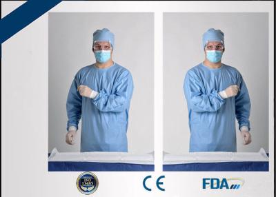 China Blue Disposable Coveralls Non Toxic For Cross Infection Prevention for sale