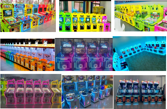 Games Machine For Sale Children's Arcade Game Mini Claw Machine Wholesale 6