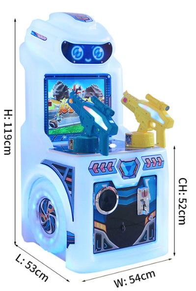 Cute Baby Coin Operated Children Game Machine Video Game Machine For FEC Business 3