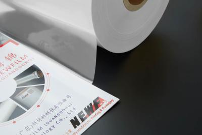 China Películas de rollo de laminación térmica BOPP de 780 mm mate brillante para laminador en caliente en venta