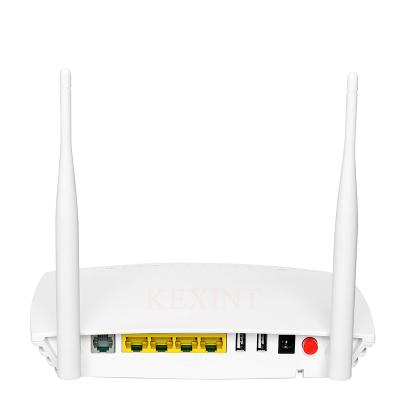 China Ftth Xpon Ont 1ge + 3 Fe + 1 Wifi 2.4g 5g Dual Channel + 1 Ports + 2 Usb + 1 Power for sale