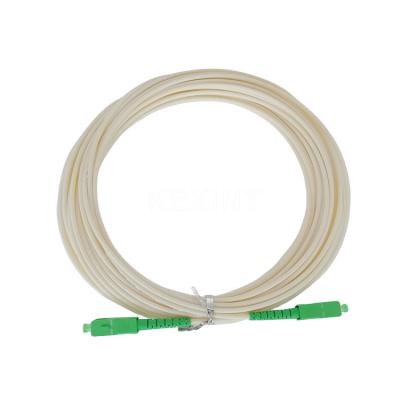 China 0.9mm G657A2 Fiber Optic Patch Cord LSZH 0.3dB Insertion Loss for sale