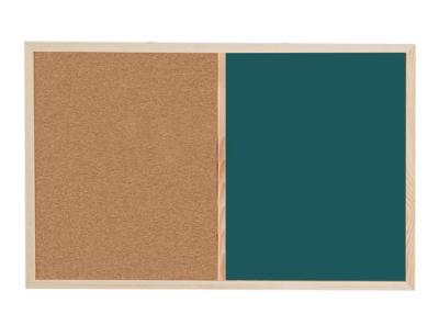 China Eco Magnetic Bulletin Boards Home / Fabric Covered Bulletin Board Wood Frame for sale