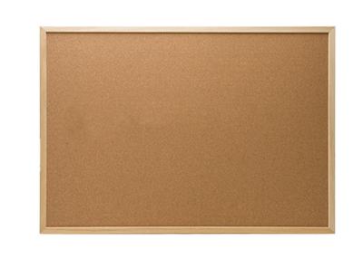 China Double Sided Magnetic Bulletin Board / Wood Framed Cork Board With Pins for sale