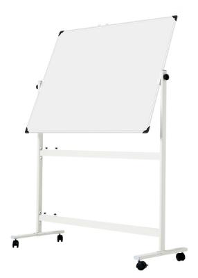 China Free Standing Double Sided Mobile Whiteboard With Stand Silk Printing for sale