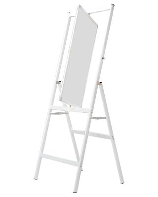 China 360 Ddgree Double Sided Whiteboard With Stand SGS Certification ABS Corner for sale
