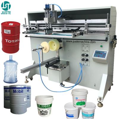 China Máquina de impresión en pantalla de tazas totalmente automática portátil de impresión de tinta de plastisol de servicio completo impresora de seda para botella en venta