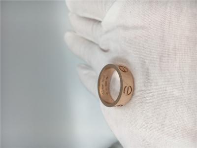 Китай Обручальное кольцо любов женщин, кольцо золота свадьбы розовое продается