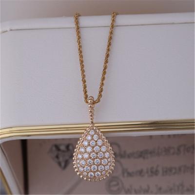 中国 卸売価格のブローチPinの実質の金の蛇のBohemeの長いネックレスの大きいモチーフはとのダイヤモンドを舗装する 販売のため