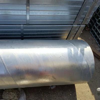 China ASTM A106 A36 A53 1.0033 BS 1387 MS ERW Hollow Steel Pipe GI Hot Dip Galvanized Steel Pipe EMT Welded Steel for sale