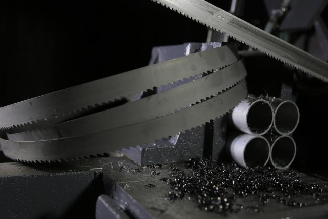 Quality inspection of bimetallic band saw blades