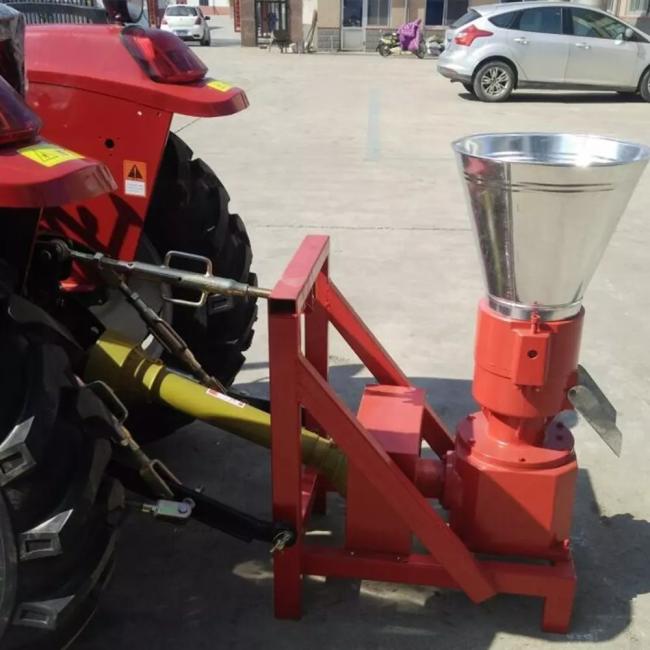 PTO Driven biomass waste Wood Pellet Mill machine
