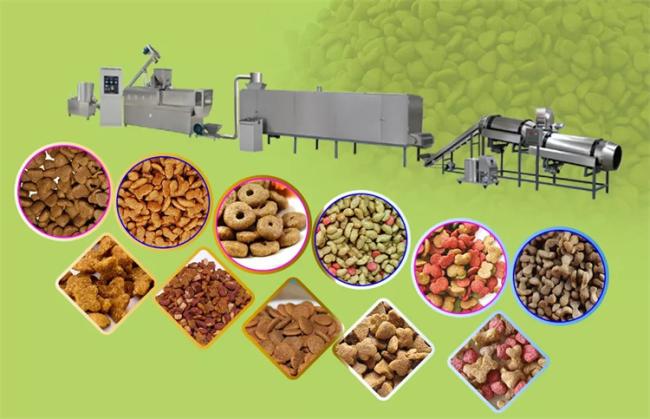 150kg Per Hour Easy Operate Animal Pet Feed Production Line