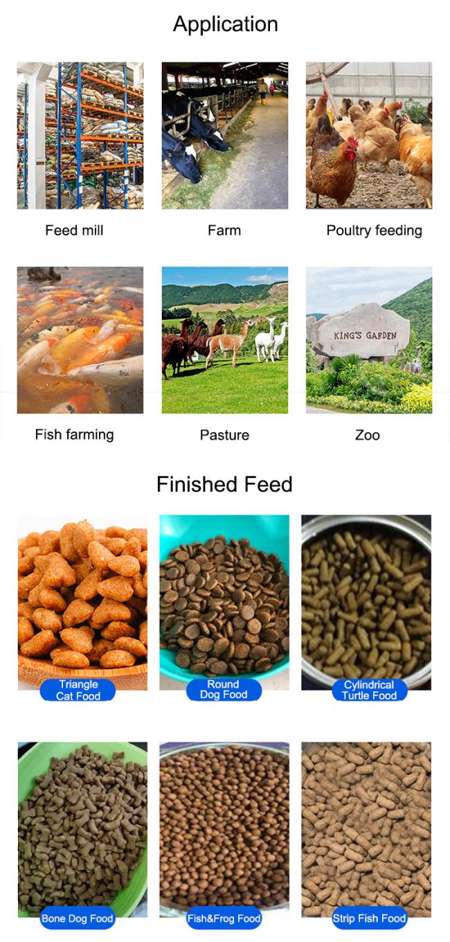 Fish feed extruder in operation