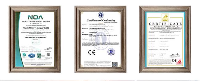 Technical specifications diagram outlining maintenance requirements and intervals